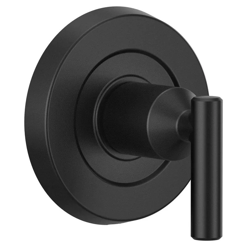 Moen UT2921BL Gibson Single Handle Diverter Valve Trim in Matte Black