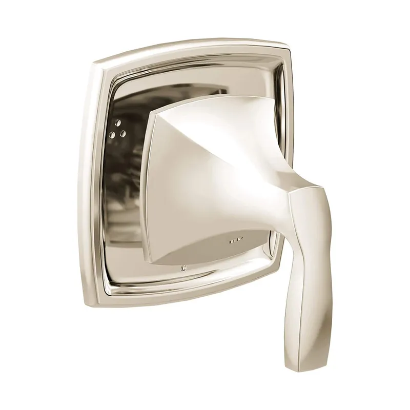 Moen T4612NL Voss 1-Handle Three-Function Transfer Valve Trim Kit in Polished Nickel (Valve Not Included)