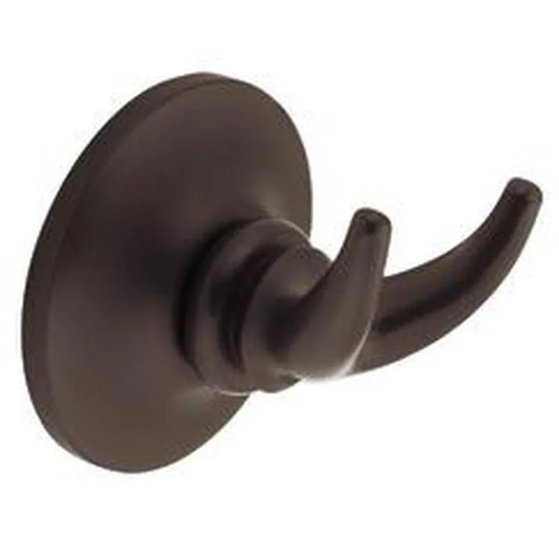 Moen DN6703ORB Danbury 2 Robe Hook in Oil Rubbed Bronze
