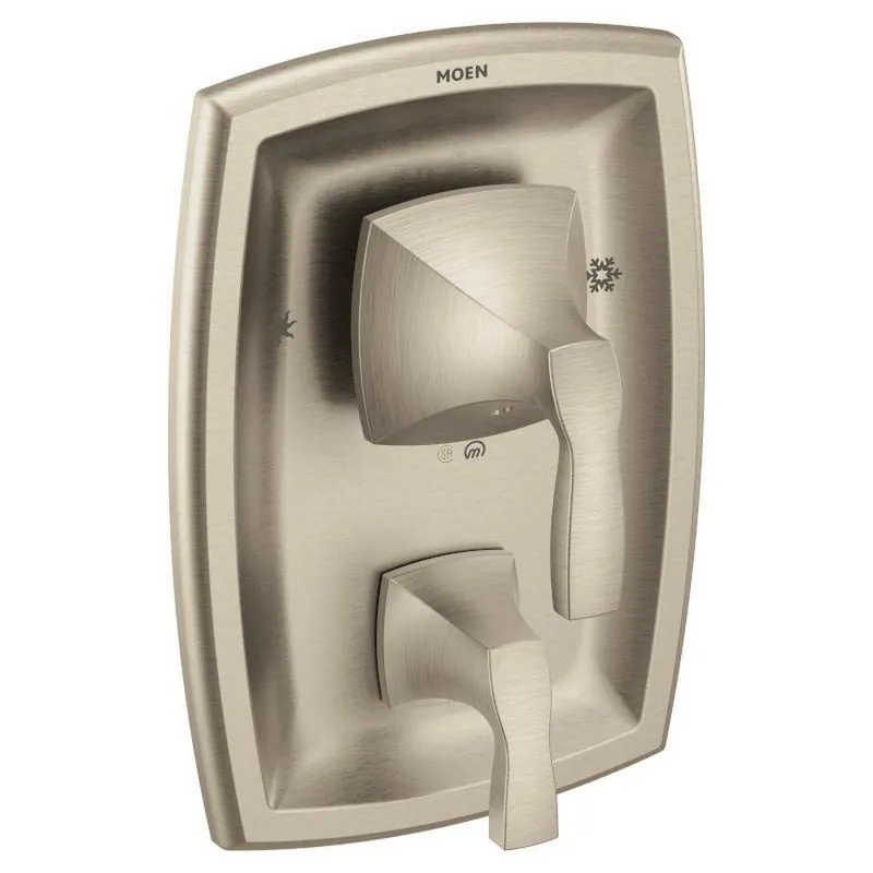 Moen T2690BN Voss Two Handle Pressure Balancing Valve Trim in Brushed Nickel