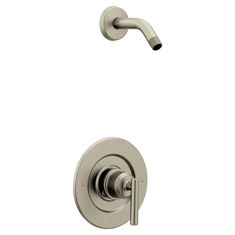 Moen T2902NHBN Gibson Single Handle Shower Faucet In Brushed Nickel - Trim Only