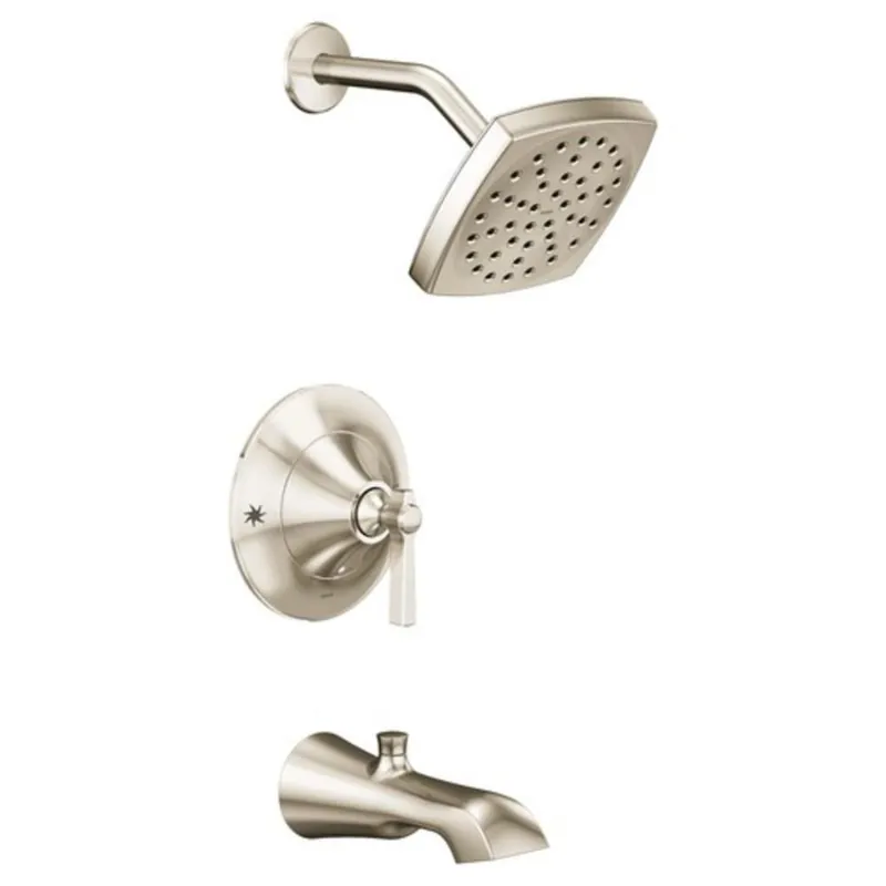 Moen TS2913EPNL Flara One Handle Single Function Bathtub & Shower Faucet In Polished Nickel (Trim Only)