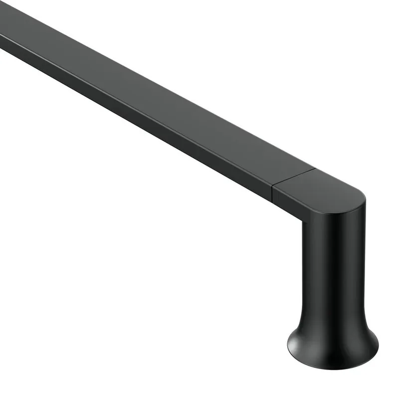 Moen BH3824BL Genta 24 in. Towel Bar Matte Black