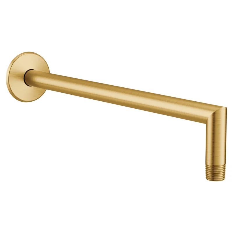 Moen S110BG Moen Arris Brushed Gold Shower Arm 14 in