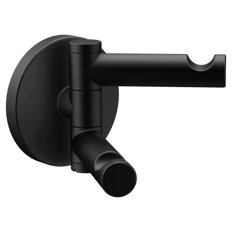 Moen YB0402BL Align 2 Robe Hook in Matte Black