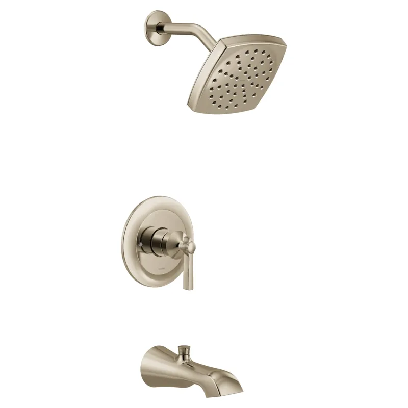 Moen UTS3913EPNL Flara M-CORE 3-Series 1-Handle Eco-Performance Tub and Shower Trim Kit in Polished Nickel (Valve Sold Separately)