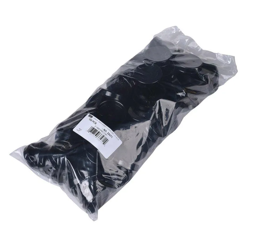 Oatey 33471 End-Cap 2 in ABS End Cap in Black