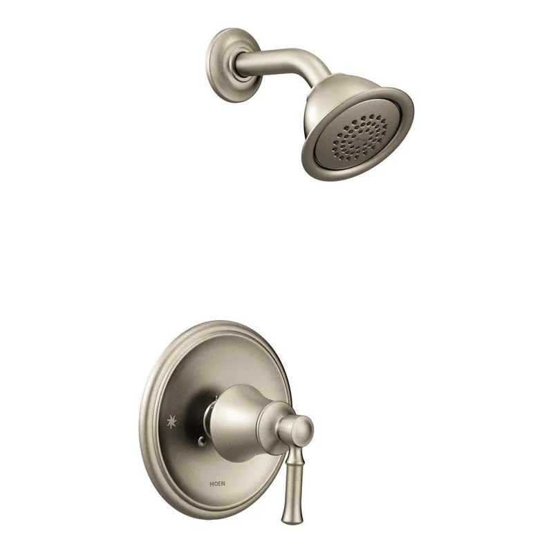 Moen T2182BN Dartmoor One Handle Single Function Shower Faucet in Brushed Nickel (Trim Only)