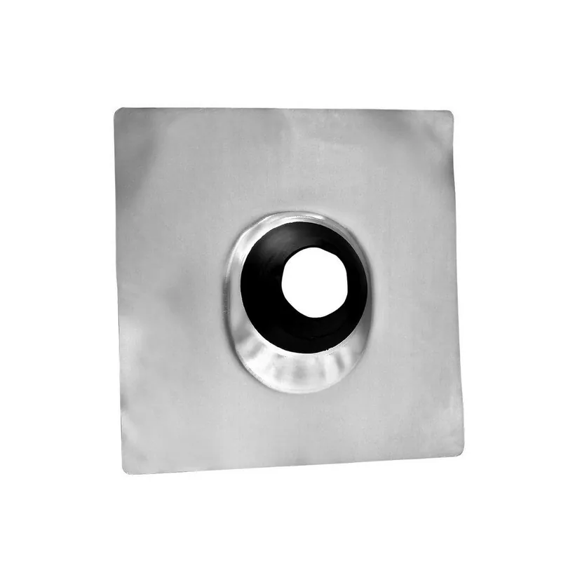 Oatey 11947 No-Calk 3 In. Galvanized Roof Flashing 18 X 18 In. Base