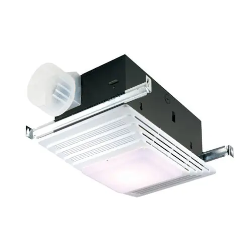 Broan-NuTone 765H80LB 80 CFM Bathroom Exhaust Fan w/ Heater & Light, 2.0 Sones
