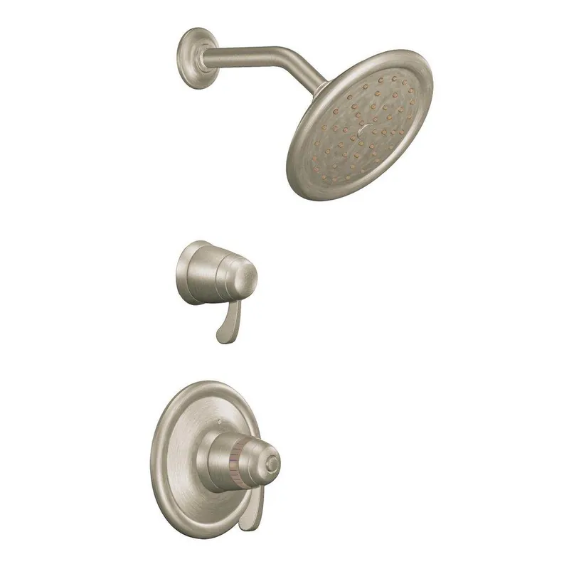 Moen TS3400BN ExactTemp One Handle Single Function Shower Faucet in Brushed Nickel (Trim Only)