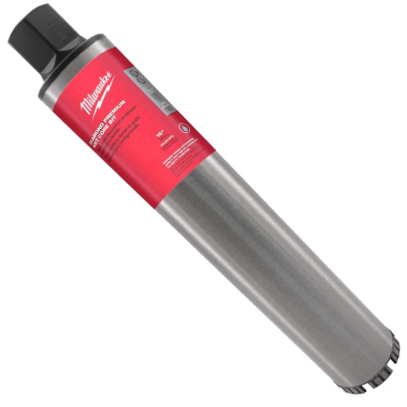 Milwaukee 48-17-3027 Diamond Premium Wet Core Bit 2-3/4 in Drill - 2.75 in