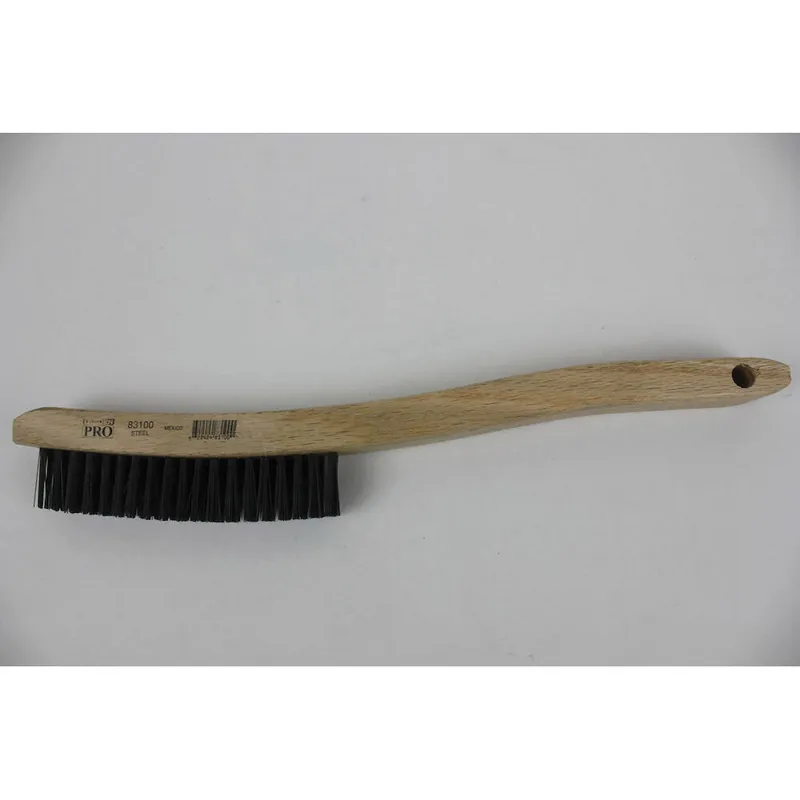 Osborn 0005401600 Heavy Duty Scratch Brush, 6 in L x 31/32 in W Brush, 1-1/8 in L Steel Trim