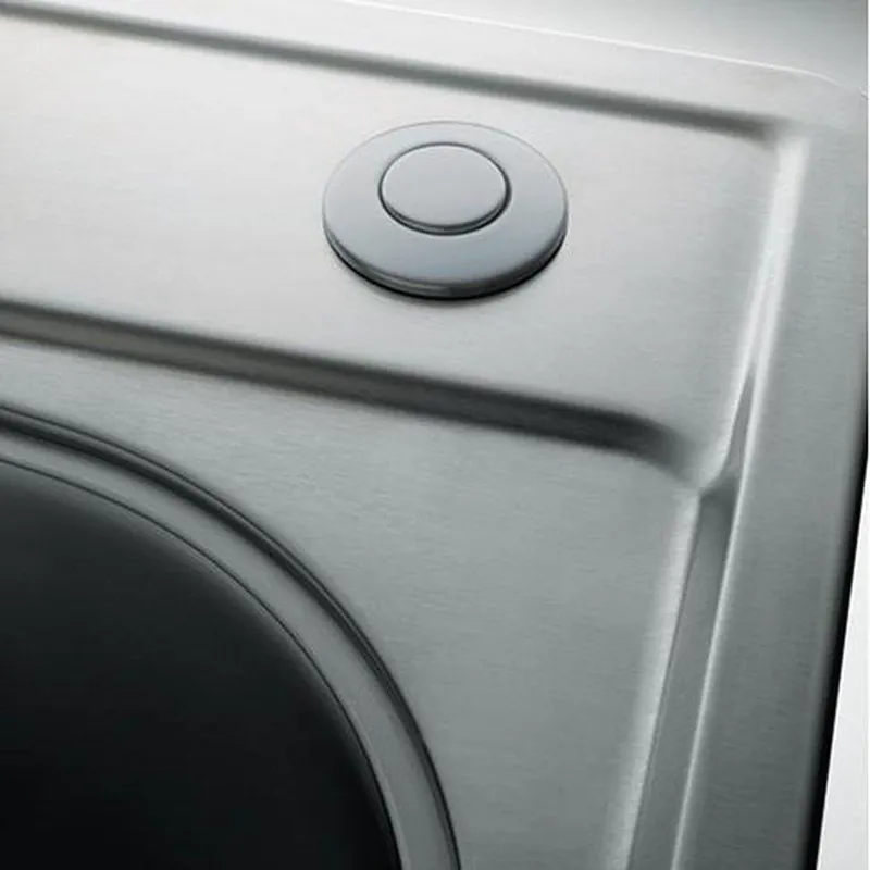 Franke WD3428SN Universal 1-3/4 in. Air Switch in Satin Nickel