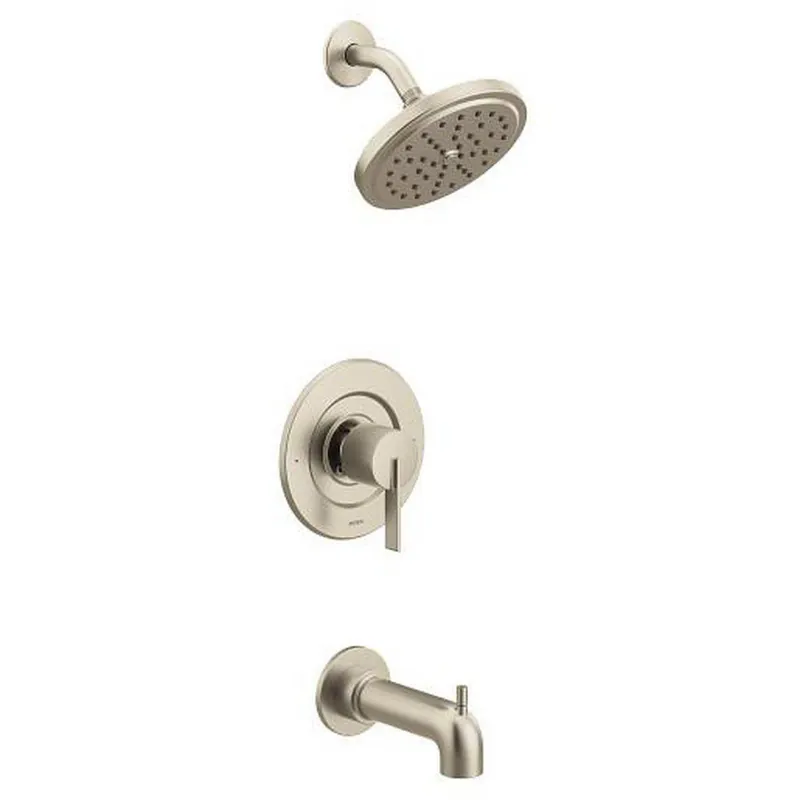 Moen T2263EPBN Cia One Handle Single Function Bathtub & Shower Faucet in Brushed Nickel