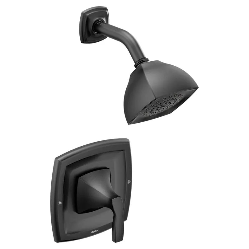 Moen T2692BL Voss Matte Black Posi-Temp Shower Only