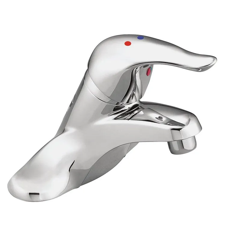 Moen L4605 Chateau Single Handle Centerset Bathroom Sink Faucet in Polished Chrome