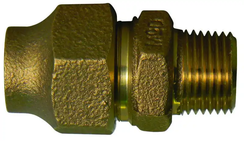 A.Y. McDonald 5121-140 Adapter 1 in Flare x MNPT