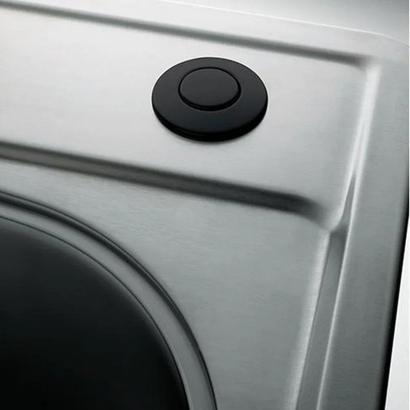 Franke WD3428BK Universal 1-3/4 in. Air Switch in Black