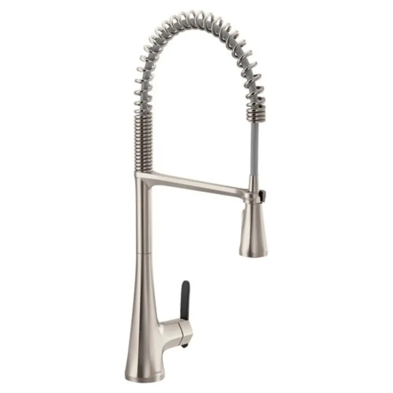 Moen S5235SRS Sinema Single Handle Pull Down Kitchen Faucet in Spot Resist Stainless