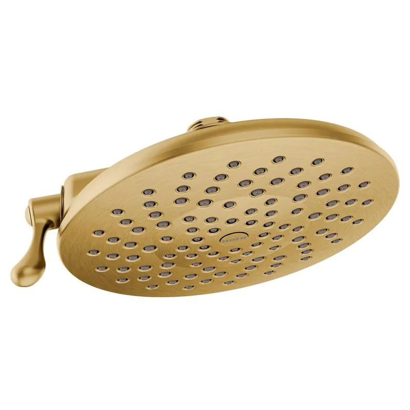 Moen S6320BG Velocity Dual Function Showerhead in Brushed Gold