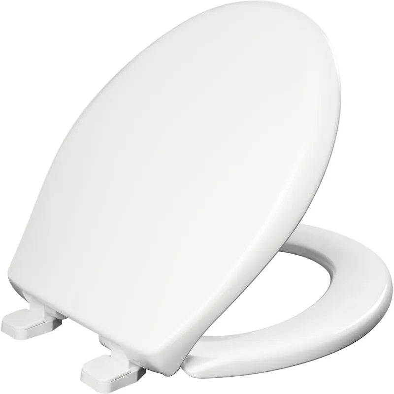 Bemis 100E2 000 Round Plastic Toilet Seat