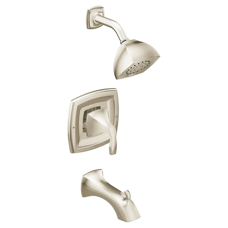 Moen T2693EPNL Posi-Temp 1-Handle Tub and Shower Trim Kit in Polished Nickel