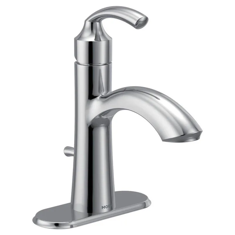 Moen 6170 Glyde Single Handle Bathroom Sink Faucet in Chrome