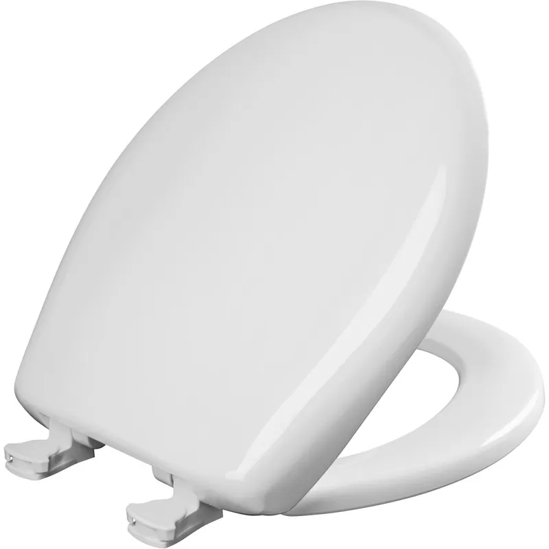 Bemis 200SLOWT 160 seat 200slowt-160 euro wht rnd closed front w/cover