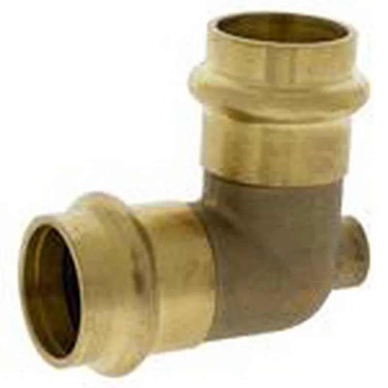 NIBCO B04065PC PC705-D 3/4 Press Forged Bronze 90 Degree Vent Elbow
