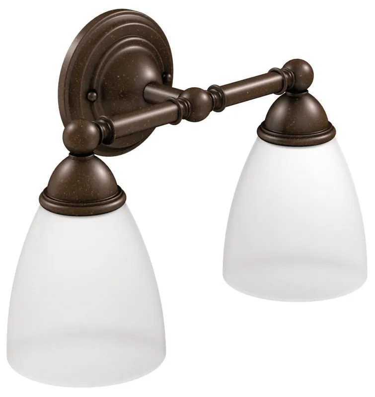 Moen YB2262ORB Bath Globe Light Fixture 100 Watt