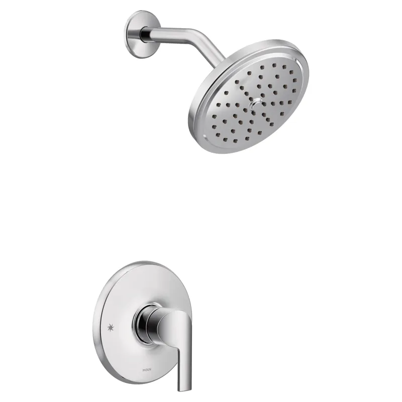 Moen UTS3202EP Doux M-CORE 3-Series 1-Handle Eco-Performance Shower Trim Kit in Chrome (Valve Sold Separately)