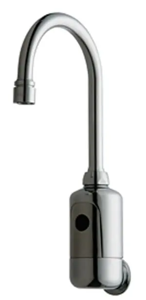 Chicago Faucets 116.104.AB.1 HyTronic84 AB IR Wallmount Ac No Mix