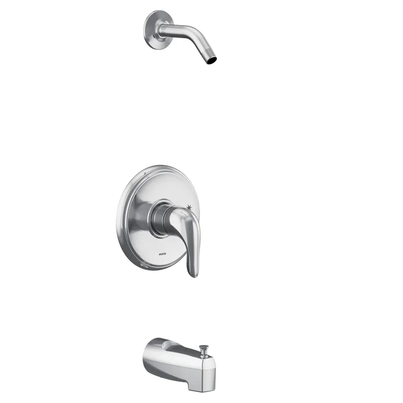 Moen UTL183NH Chateau M-CORE 2-Series 1-Handle Tub and Shower Trim Kit in Chrome