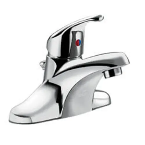 Moen CA40710 Cleveland Faucet Cornerstone Single Handle Bathroom Faucet Chrome