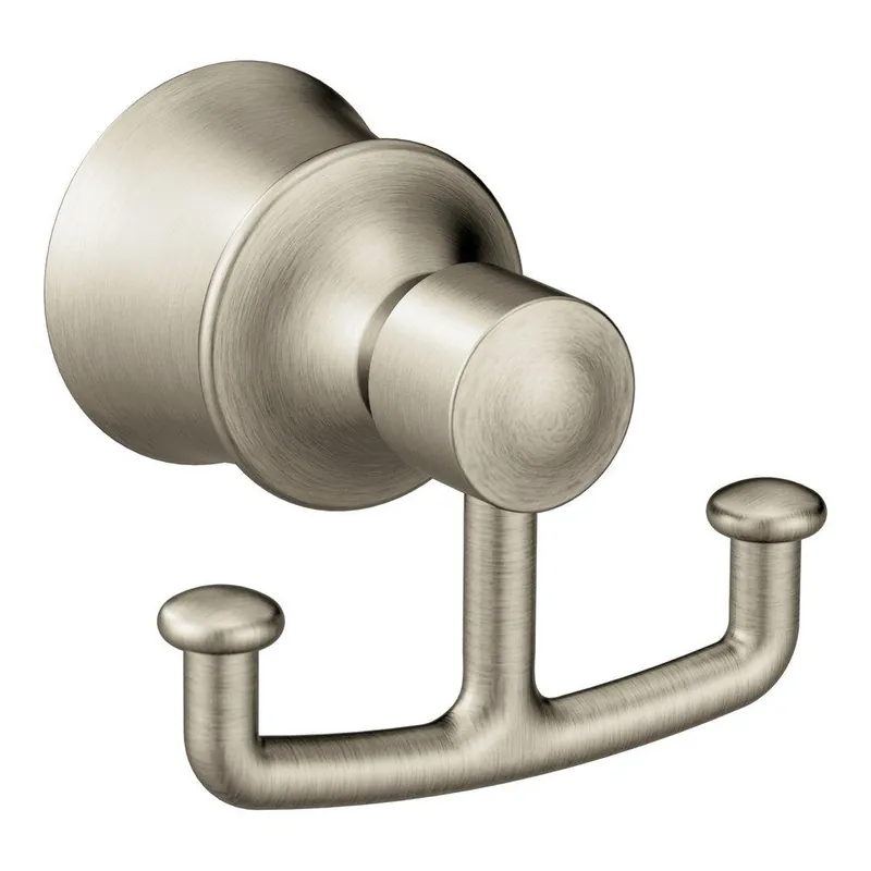 Moen YB2103BN Dartmoor 2 Robe Hook in Brushed Nickel