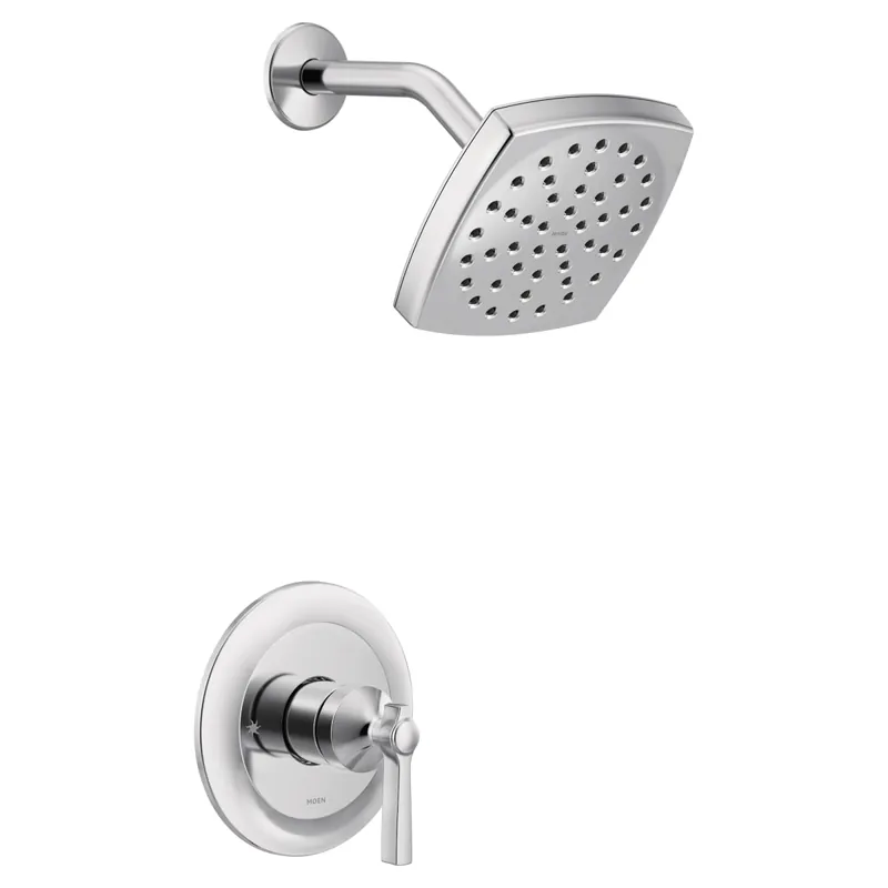 Moen UTS3912EP Flara M-CORE 3-Series 1-Handle Eco-Performance Shower Trim Kit in Chrome (Valve Sold Separately)