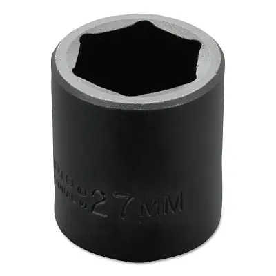 Proto J7427M Impact Socket 27 mm - 1/2 in Drive - 6 Points