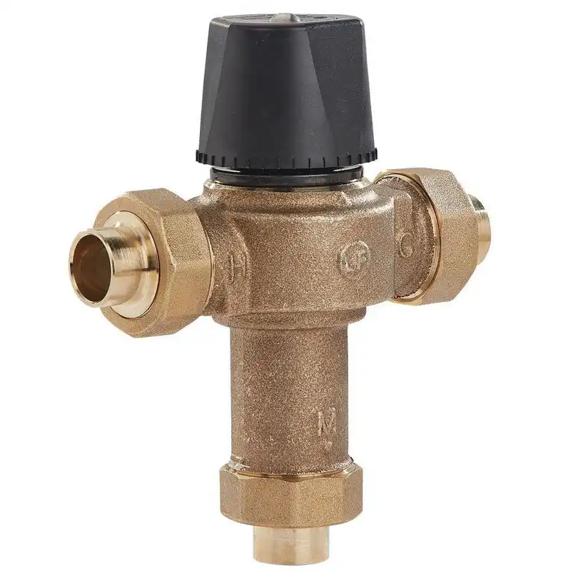 Powers 6550031 HydroGuard LFLM495 1/2 in. Sweat Thermostat Mixing Valve