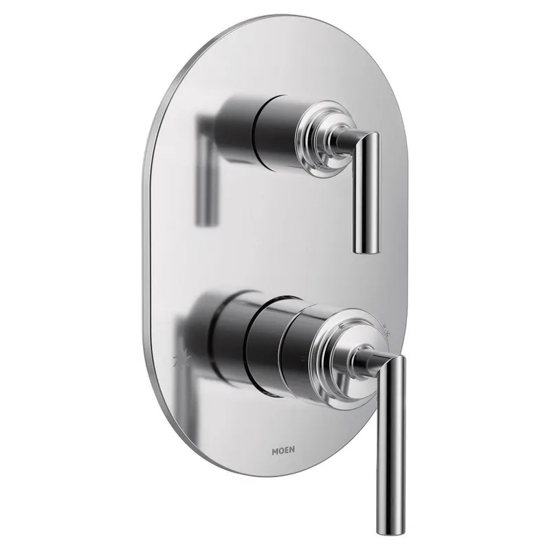 Moen UTS3311 Arris Two Handle Pressure Balancing Valve Trim in Chrome