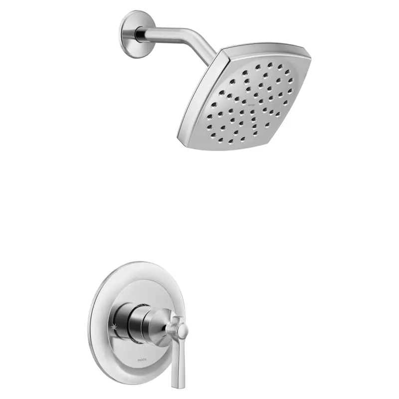Moen UTS3912 Flara M-CORE 3-Series 1-Handle Shower Trim Kit in Chrome (Valve Sold Separately)