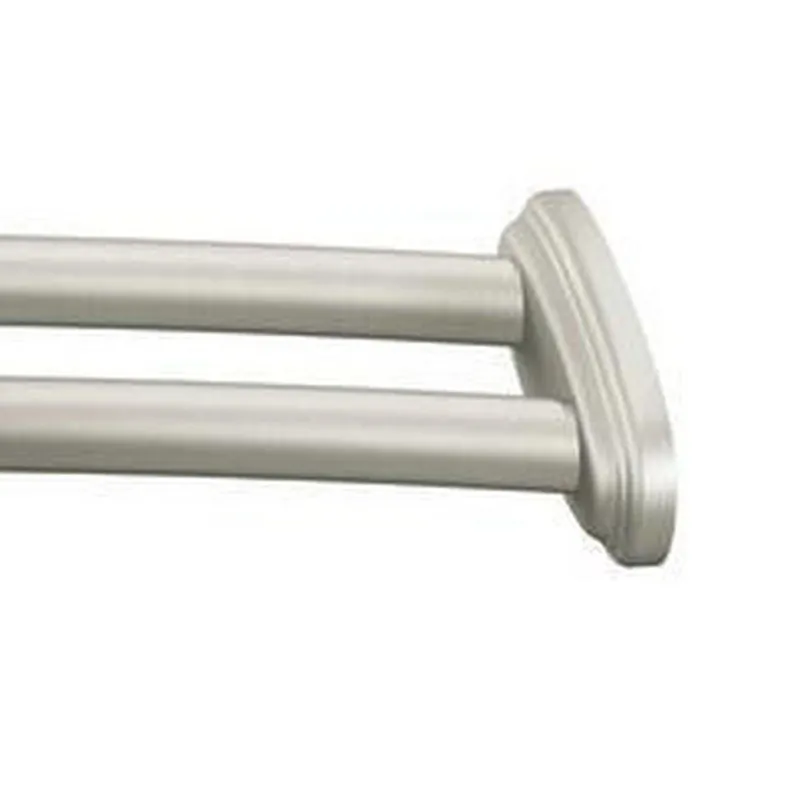 Moen DN2141BN Double Curved Shower Rod in Brushed Nickel