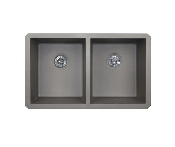 Swan QU03322SQ.173 Sink 33X22 Double Bowl
