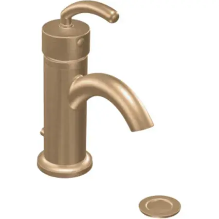 Moen S6500BB LAV FCT S6500BB SGL LVR HNDL ICON