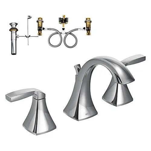 Moen KLVO-D-T6905CR LAV FCT KIT PC VOSS 3HL WIDESPREAD
