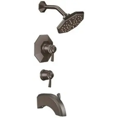 Moen TS3416ORB Trim Kit Felicity Lvr Temp & Vol Hndl