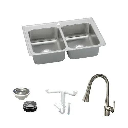 Multi Vendor Kit Parents KF-PSR43221 SINK KIT WITH FAUCET AND ACCESSORIES