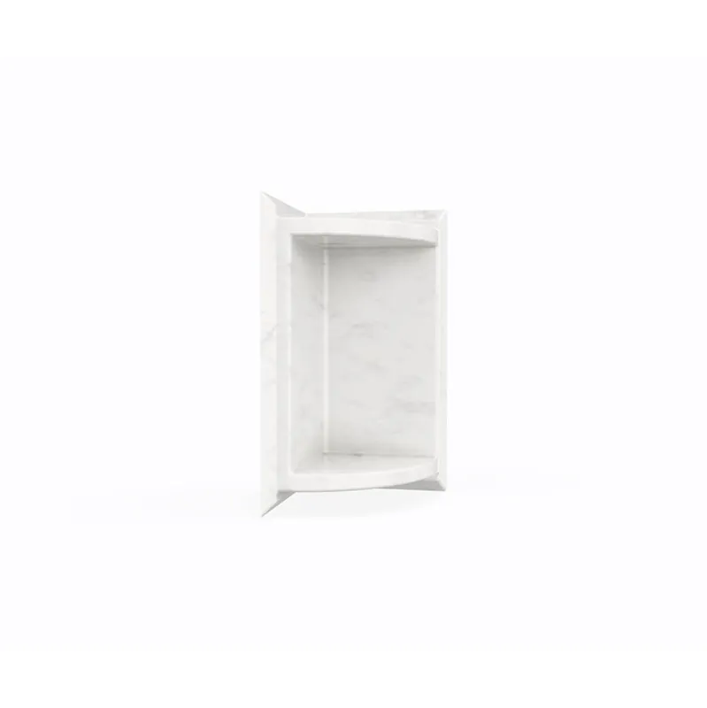 Swan Surfaces SS07211.053 SOAP DISH SS-7211 CORNER TAHITI GRAY