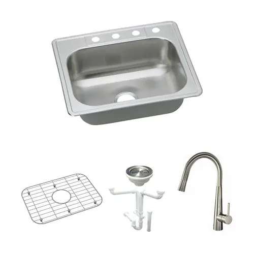 MULTI VENDOR KIT PARENTS KF-DSE125221 SINK KIT WITH FAUCET AND ACCESSORIES