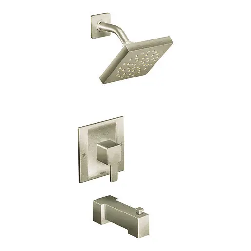 MOEN KTS90-P-TS2713BN SHOWER KIT BN 90 DEG POSI-TEMP